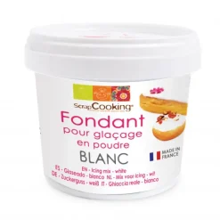 Nappages Et Glaçages*SCRAPCOOKING Fondant pour Glaçage Blanc 150g