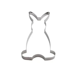 Cercle À Patisserie*GOBEL Forme grand sablé Lapin inox Moule - Découpoir
