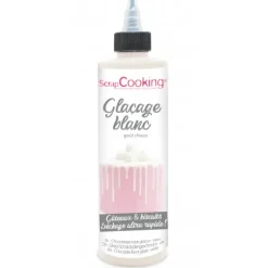 Nappages Et Glaçages*SCRAPCOOKING Glaçage Blanc goût Chocolat 130 g