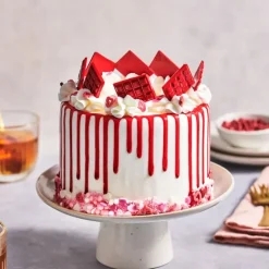 Nappages Et Glaçages*FUNCAKES Glaçage Choco Drip Rouge 180 g