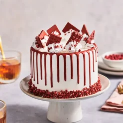 Nappages Et Glaçages*FUNCAKES Glaçage Choco Drip Rubis 180 g