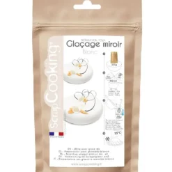 Nappages Et Glaçages*SCRAPCOOKING Glaçage miroir Blanc 220g