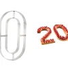 Cercle À Patisserie|Emporte Pièce - Découpoir Pâtisserie*MALLARD FERRIERE Grand Emporte Pièce Inox Chiffre 0 32x18 cm