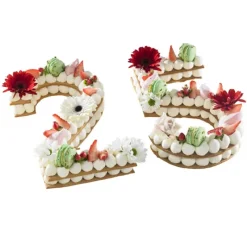 Cercle À Patisserie|Emporte Pièce - Découpoir Pâtisserie*MALLARD FERRIERE Grand Emporte Pièce Inox Chiffre 0 32x18 cm