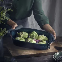 Plat De Cuisson*EMILE HENRY Grand Plat à Four Rectangulaire en Céramique 42,5 x 28 cm Belle-Île