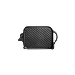 Grills*CHASSEUR Gril Beef en Fonte 27 x 20 cm Noir Mat