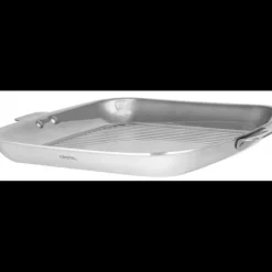 Grills|Poêles*CRISTEL Grill Carré Casteline 30 cm Poignée Amovible Inox