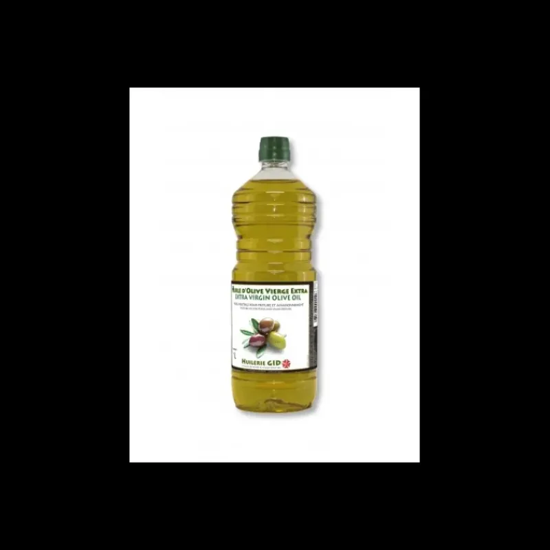 Huiles*CUISINEADDICT Huile d'Olive Vierge Extra Bouteille 1L Huilerie Gid