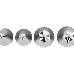Douilles Pâtisserie*WILTON Kit 4 Douilles Pâtissières Inox Fleurs