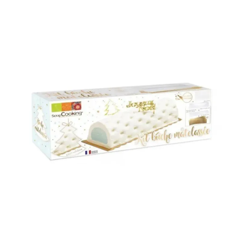 Moules À Gâteaux*SCRAPCOOKING Kit Bûche Effet Matelassé