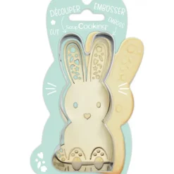 Emporte Pièce - Découpoir Pâtisserie*SCRAPCOOKING Kit Biscuit Lapin 10,3 cm
