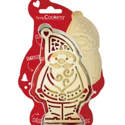 Emporte Pièce - Découpoir Pâtisserie*SCRAPCOOKING Kit Biscuit Père Noël 12,6 cm