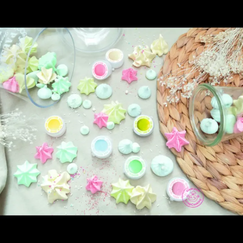 Colorants Alimentaires*SCRAPCOOKING Kit colorant alimentaire pastel en poudre 15.8 g (x9)