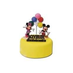 Décoration Gâteau*GATODECO Kit Décor Gâteau Mickey et Minnie (4 pièces)
