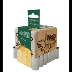 Emporte Pièce - Découpoir Pâtisserie*SCRAPCOOKING Kit Décoration Biscuit Motif Dinosaure