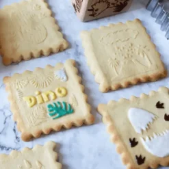 Emporte Pièce - Découpoir Pâtisserie*SCRAPCOOKING Kit Décoration Biscuit Motif Dinosaure