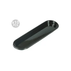 Moule Silicone|Moules À Gâteaux*SILIKOMART Kit Moule Silicone 6 Tartelettes Oblong 14,6 cm Professional