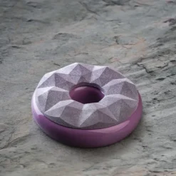 Moule Silicone|Moules À Gâteaux*PAVONI Kit Moule Silicone Rond Louvre Ø 18 cm x H 6,3 cm