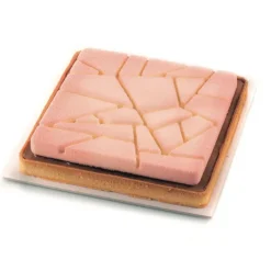 Cercle À Patisserie|Moule Silicone*SILIKOMART Kit Moule Tarte Carré Liberty 18 x H 2 cm