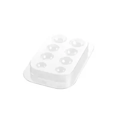 Moules À Chocolat*SILIKOMART Kit Moules Chocolat Renne en PVC 14,7 cm x H 23,6 cm (x5) Professional