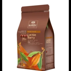 Chocolat De Couverture*BARRY Lactée Caramel, Pistoles Chocolat Couverture 31,1 % 1 kg