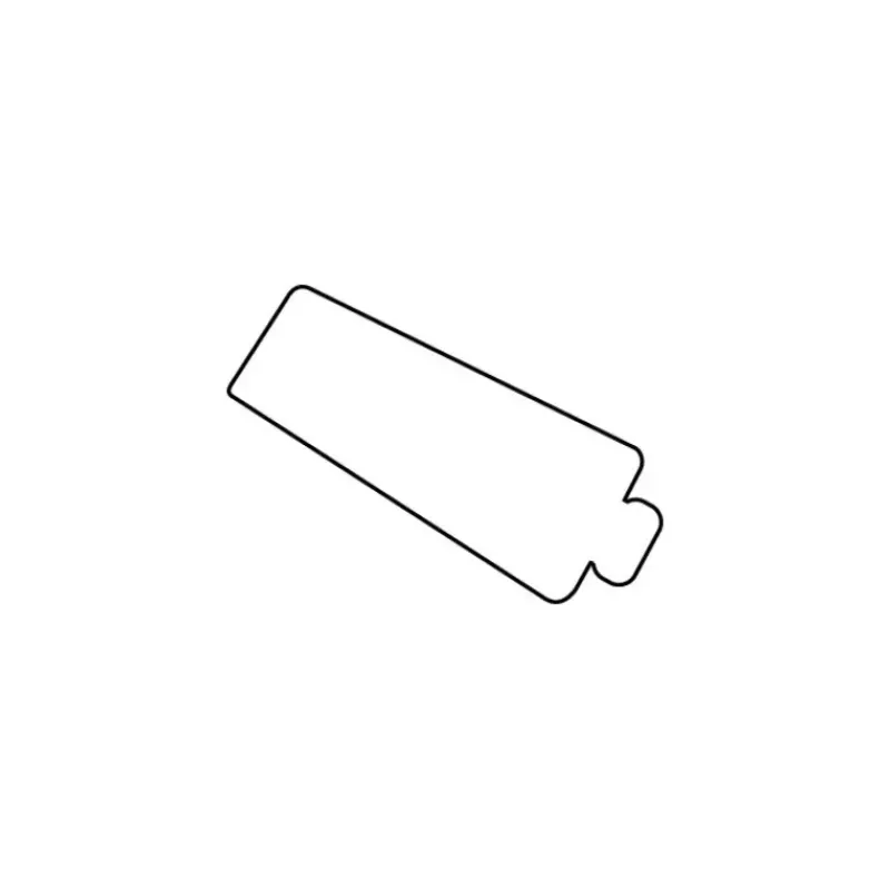 Présentoirs Pour Gâteaux*PAVOFLEX Languette Or pour Bande x200