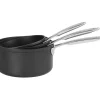Batterie De Cuisine|Casseroles*CRISTEL Lot de 3 Casseroles Aluminium Castel'Pro 16 à 20 cm