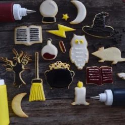 Colorants Alimentaires*SCRAPCOOKING Lot de 3 Colorants Alimentaires d'Origine Naturelle Jaune, Rouge, Noir