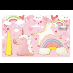 Emporte Pièce - Découpoir Pâtisserie*SCRAPCOOKING Lot de 4 Emporte-Pièces Licorne