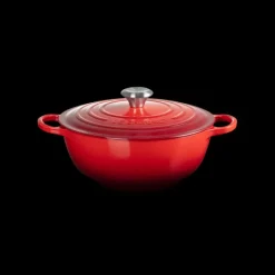Marmites*LE CREUSET Marmite en fonte 26 cm Cerise Signature