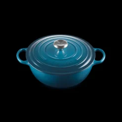 Marmites*LE CREUSET Marmite en fonte 26 cm Deep Teal Signature