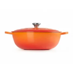 Marmites*LE CREUSET Marmite en Fonte 32 cm Volcanique Signature