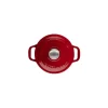 Cocotte En Fonte*CHASSEUR Mini Cocotte en Fonte Ronde 10 cm Rouge