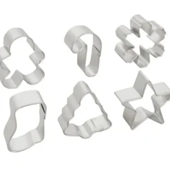 Emporte Pièce - Découpoir Pâtisserie*WILTON Mini Emporte-Pièces de Noël 4 cm (x6)