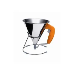 Entonnoir À Piston*DE BUYER Mini Entonnoir à Piston Inox Orange KWIK