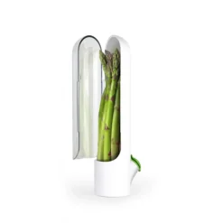 Conservation*CUISINEADDICT Mini Herbier Plastique Blanc Ø 8,3 cm x H 25,4 cm Prepara