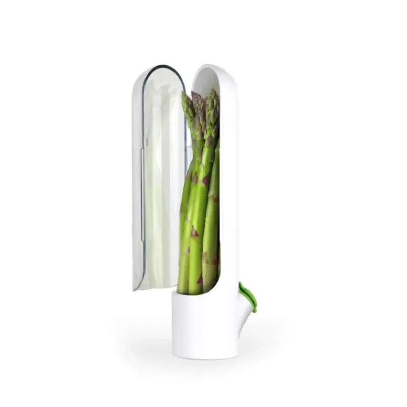 Conservation*CUISINEADDICT Mini Herbier Plastique Blanc Ø 8,3 cm x H 25,4 cm Prepara