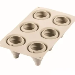 Moule Silicone|Moules À Gâteaux*SILIKOMART 3D DESIGN Mini Moule Silicone 6 Cônes Soffice Incanto