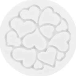 Moule Silicone|Moules À Gâteaux*SILIKOMART Mini Moule Silicone Coeur ⌀ 6 x H 0,2 cm (x6)