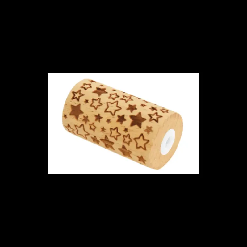 Ustensiles Pâtisserie*SCRAPCOOKING Mini Rouleau à Pâtisserie Empreinte Etoile 7 cm