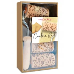 Ustensiles Décor Gâteau|Ustensiles Pâtisserie*SCRAPCOOKING Mini Rouleau à Pâtisserie Empreinte Interchangeable 7 cm (x3)