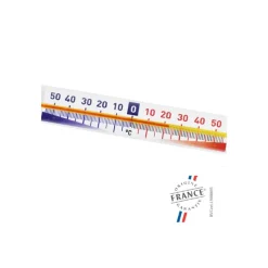 Thermomètre De Cuisine*ALLA FRANCE Mini Thermomètre Horizontal en Verre