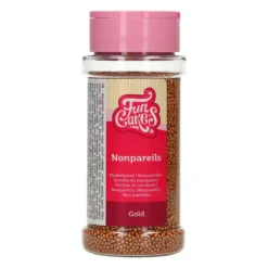 Décoration Comestible*FUNCAKES Mini-Billes Or 80 g