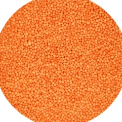 Décoration Comestible*FUNCAKES Mini-Billes Oranges 80 g