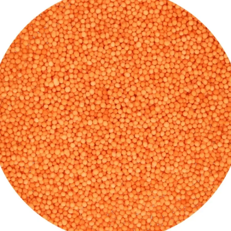 Décoration Comestible*FUNCAKES Mini-Billes Oranges 80 g