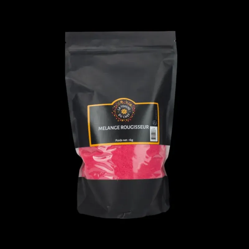 Sel*LA TOUCHE DU CHEF Mélange Rougisseur pour Viande et Charcuterie 1kg