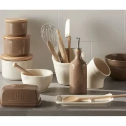 Pilon Et Casse-noix*EMILE HENRY Mortier Pilon Céramique Argile Ø 14 cm