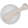 Pilon Et Casse-noix*KAI Mortier Porcelaine avec Pilon en Bois Select 100
