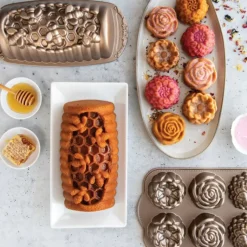 Moule Anti-adhésif|Moules À Gâteaux*NORDIC WARE Moule à Cake Abeilles Toffee