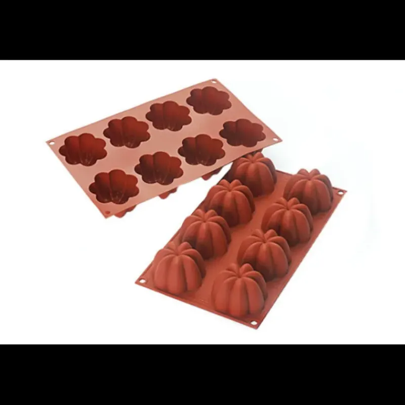Moule Silicone*MALLARD FERRIERE Moule 8 Charlottes en Silicone